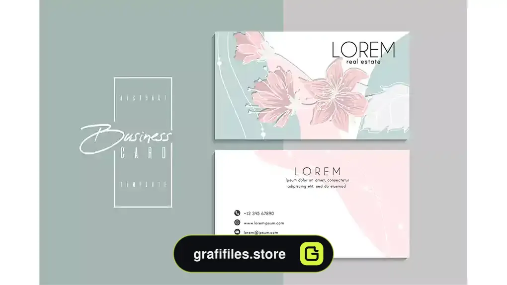 طرح لایه باز کارت ویزیت پوشاک 4