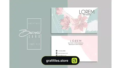 طرح لایه باز کارت ویزیت پوشاک 4