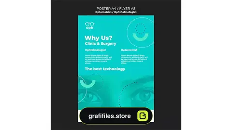 طرح لایه باز تراکت چشم پزشک 2