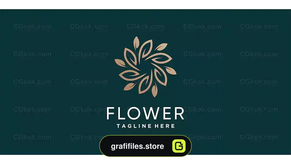 لوگو گل فروشی 2