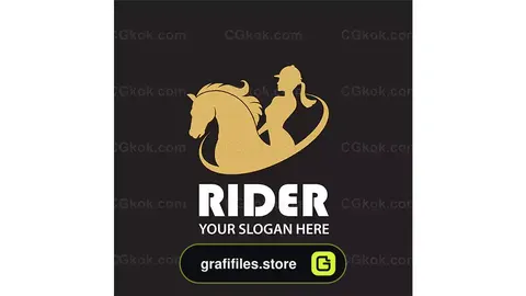 لوگو سوارکار زن