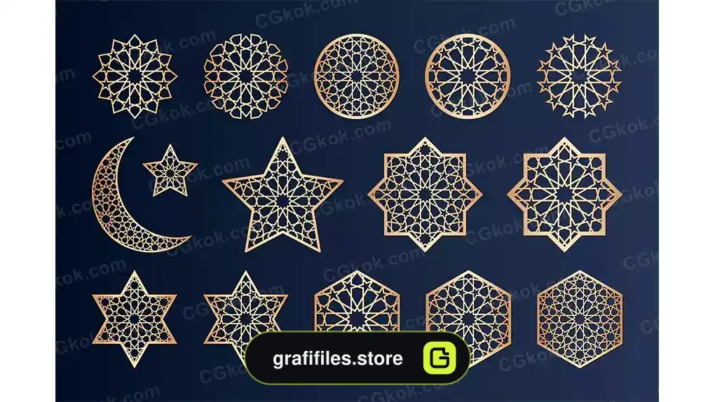 وکتور عناصر مذهبی