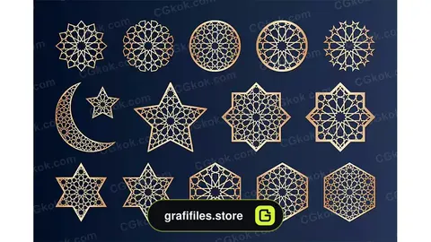 وکتور عناصر مذهبی