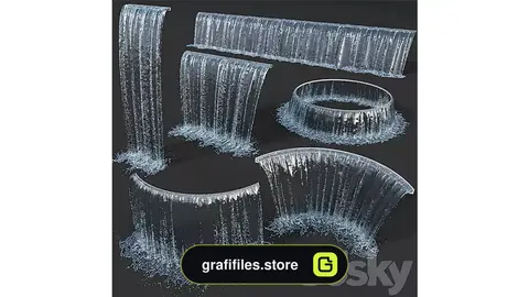 دانلود 6 آبجکت آبنما