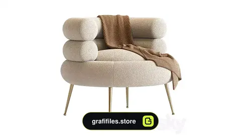 دانلود آبجکت صندلی مدرن