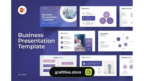 قالب پاورپوینت پرزنتیشن Business Presentation Template