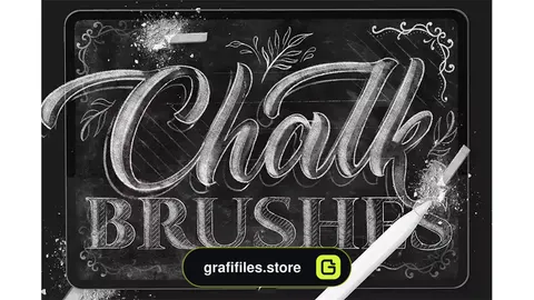 براش پروکریت Chalk Brushes Procreate