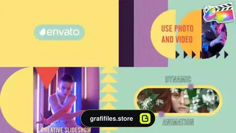 پروژه فاینال کات اسلایدشو Creative Slideshow for FCPX