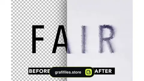 افکت متن بلور Distorted Blur Text Effect