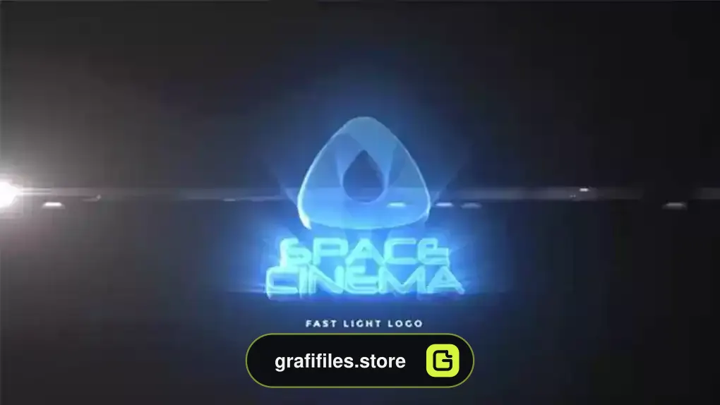 لوگو موشن افترافکت Fast Light Logo