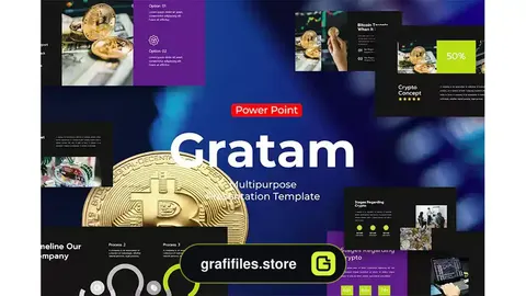قالب پاورپوینت Gratam - PowerPoint Template
