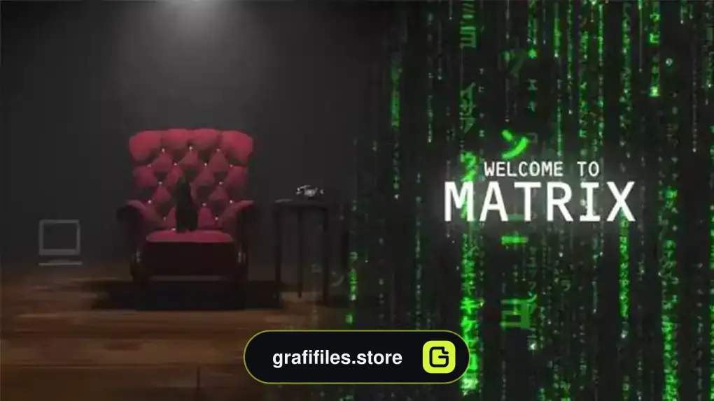 پروژه افترافکت اینترو ماتریکس Matrix Intro