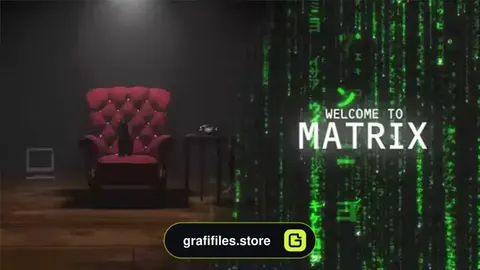 پروژه افترافکت اینترو ماتریکس Matrix Intro