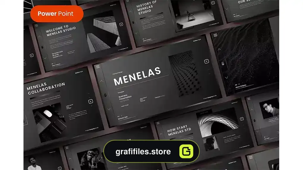 قالب پاورپوینت Menelas – Business PowerPoint Template