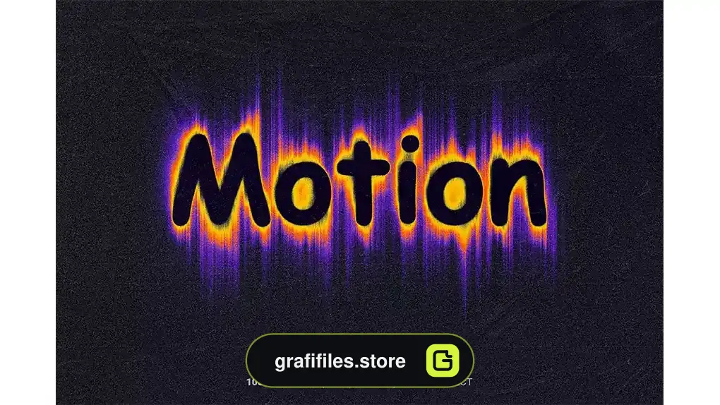 افکت متن متحرک Motion Editable Text Effect