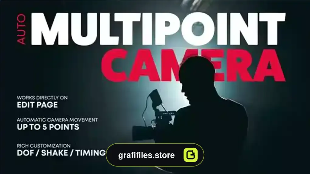 پروژه داوینچی ریزالو تکان دوربین اکشن Multipoint Action Camera