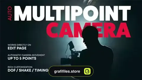 پروژه داوینچی ریزالو تکان دوربین اکشن Multipoint Action Camera
