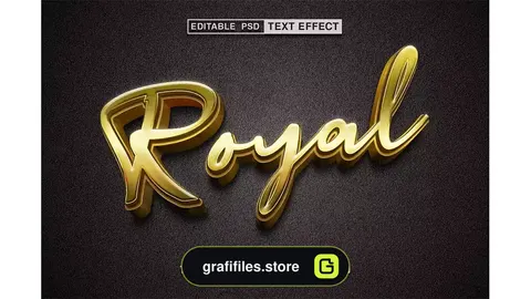 افکت متن Royal Editable Text Effect