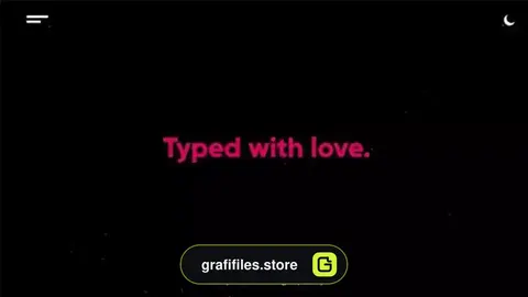 پروژه پریمیر تایپوگرافی Typewriter