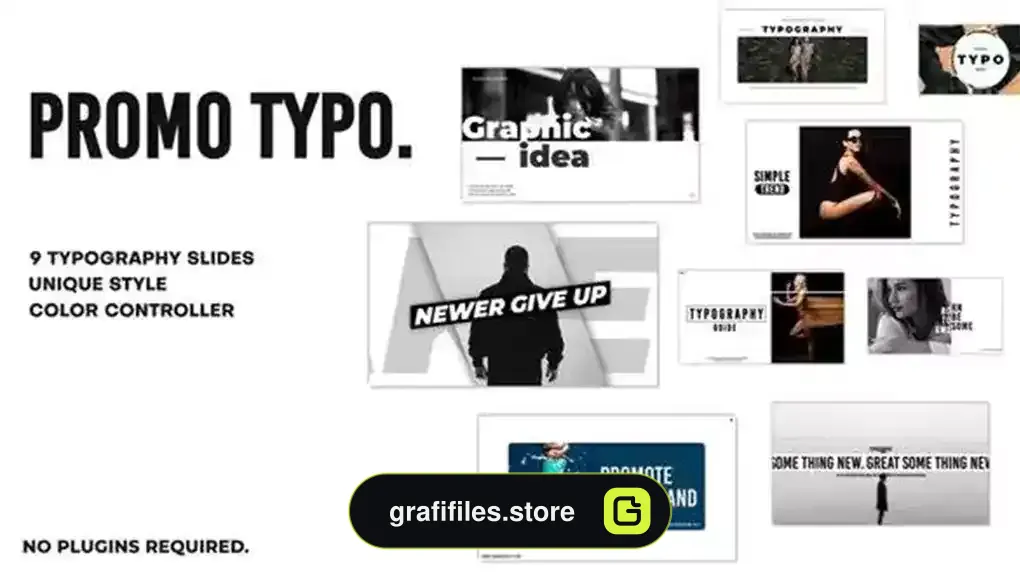 پروژه فاینال کات تیزر تبلیغاتی با تایپوگرافی Typography Promo