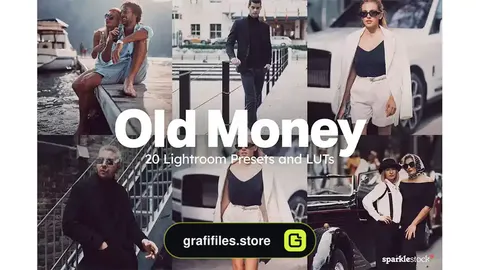 دانلود 20 پریست لایتروم Old Money Lightroom Presets and LUTs