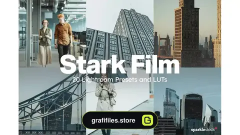 دانلود 20 پریست لایتروم Stark Film Lightroom Presets and LUTs