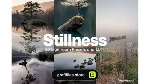 دانلود 20 پریست لایتروم Stillness Lightroom Presets and LUTs