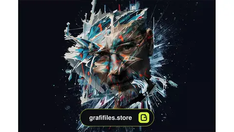 افکت تبدیل تصاویر به نقاشی انتزاعی