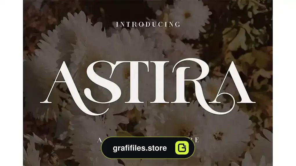 فونت انگلیسی مدرن ASTIRA Modern Ligature Serif