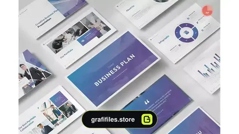 قالب پاورپوینت کسب و کار Creative Business Plan PowerPoint