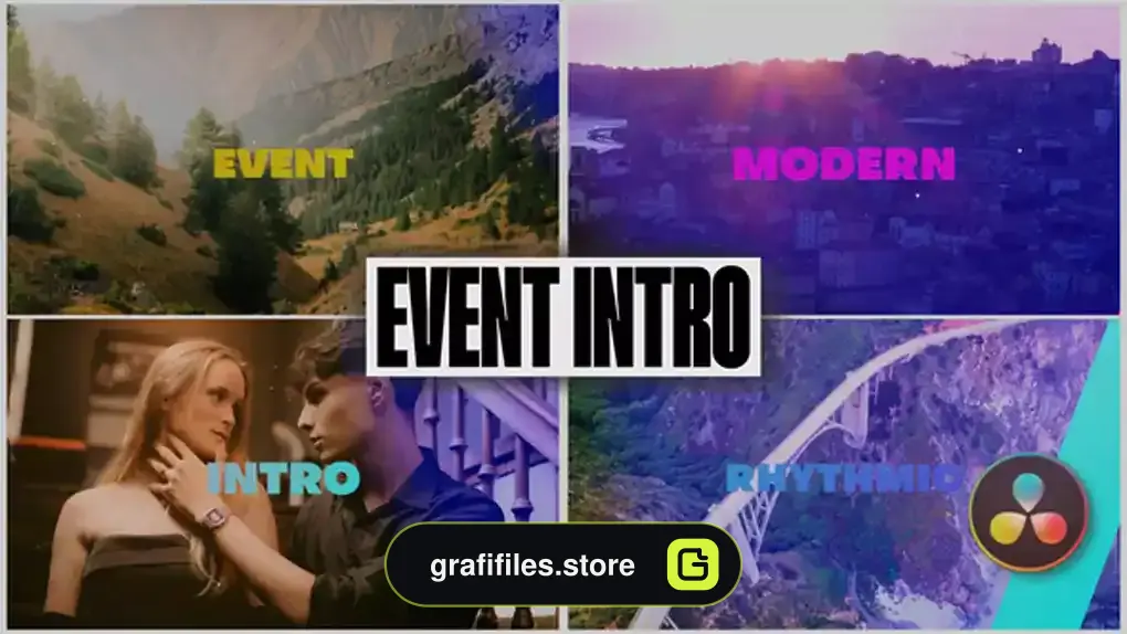 پروژه داوینچی ریزالو اینترو ایونت Event Intro