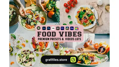 پریست لایتروم اصلاح رنگ غذا