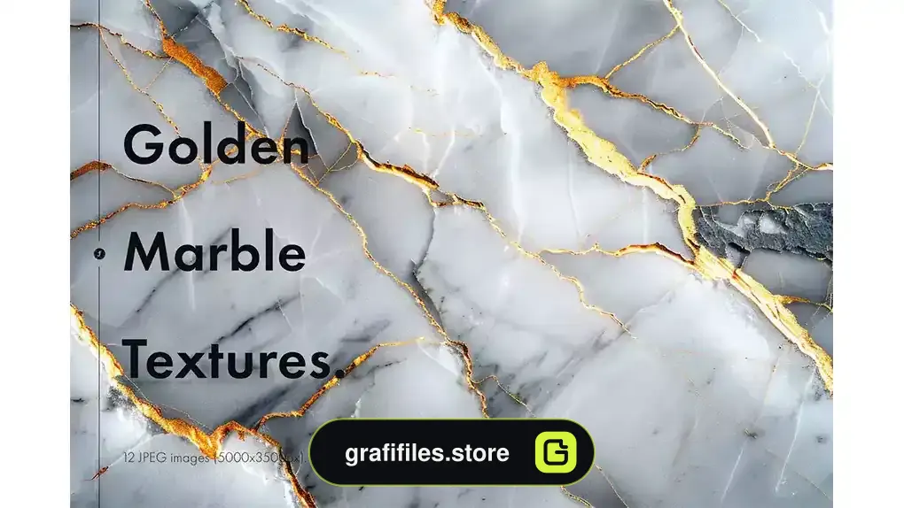 دانلود 12 تکسچر سنگ مرمر طلایی Golden Marble Textures