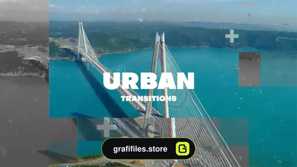 ترانزیشن گرانج افترافکت Grunge Transitions