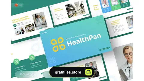 قالب پاورپوینت بهداشت و درمان Healthpan - Health Care PowerPoint Template