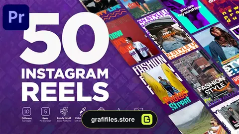پروژه پریمیر 50 ریلز اینستاگرام Instagram Reels