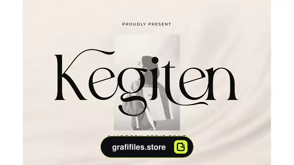 فونت انگلیسی مدرن Kegiten