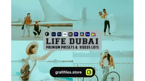 پریست لایتروم زندگی در دبی