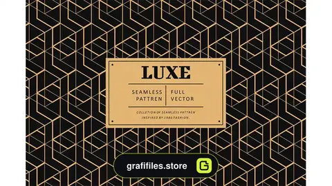 پترن هندسی Luxe Geometric Patterns 3
