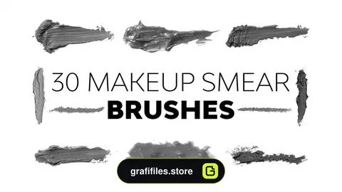 دانلود 30 براش میکاپ Makeup Smear Brushes