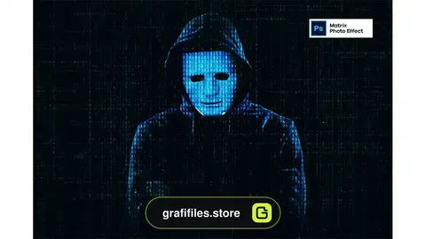 افکت عکس ماتریکس Matrix Photo Effect