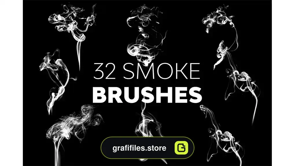 دانلود 32 براش دود فتوشاپ Smoke Brushes