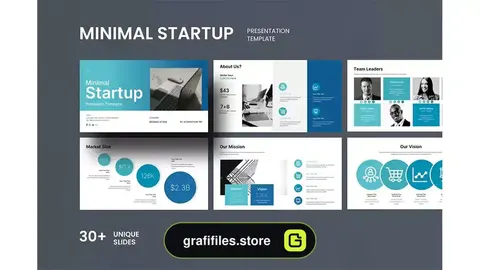 قالب پاورپوینت استارت آپ Startup Presentation Template