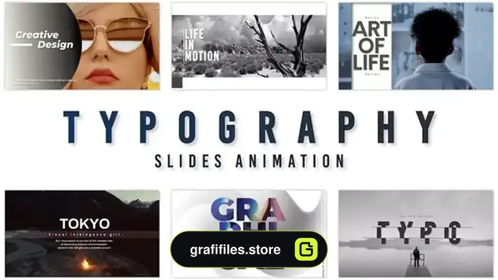 پروژه فاینال کات تایپوگرافی اسلایدشو تایپوگرافی Typography Slides