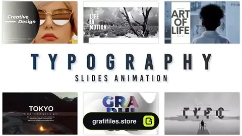 پروژه فاینال کات تایپوگرافی اسلایدشو تایپوگرافی Typography Slides