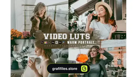 پریست لایتروم پرتره گرم