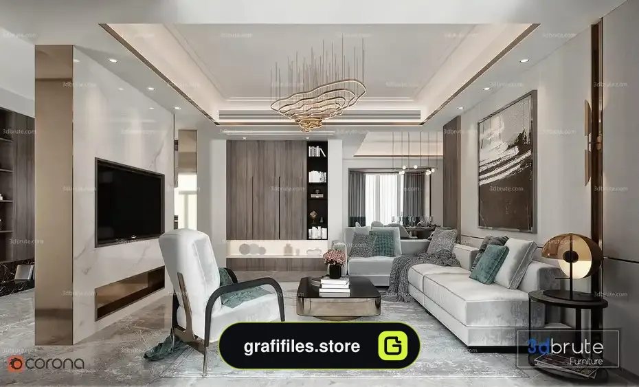 دانلود 100 صحنه آماده سه بعدی اتاق نشیمن - 12 دانلود 100 صحنه آماده سه بعدی اتاق نشیمن - 11