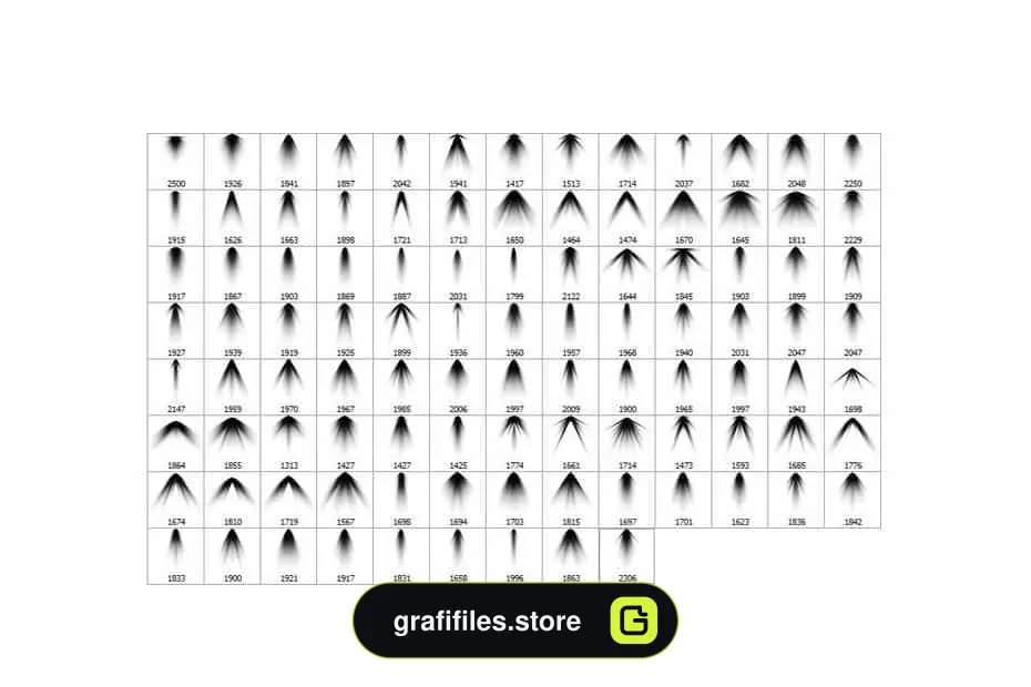 دانلود براش نورافکن فتوشاپ Spotlight Photoshop Brushes - 4 براش نورافکن فتوشاپ - 3