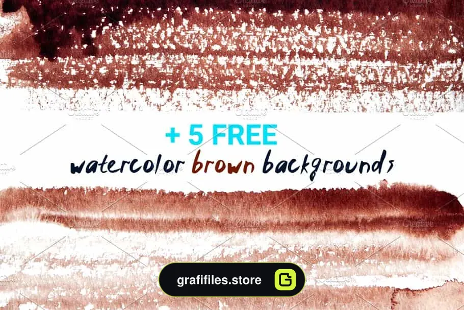 براش آبرنگ فتوشاپ Watercolor art brushes for Photoshop - 5