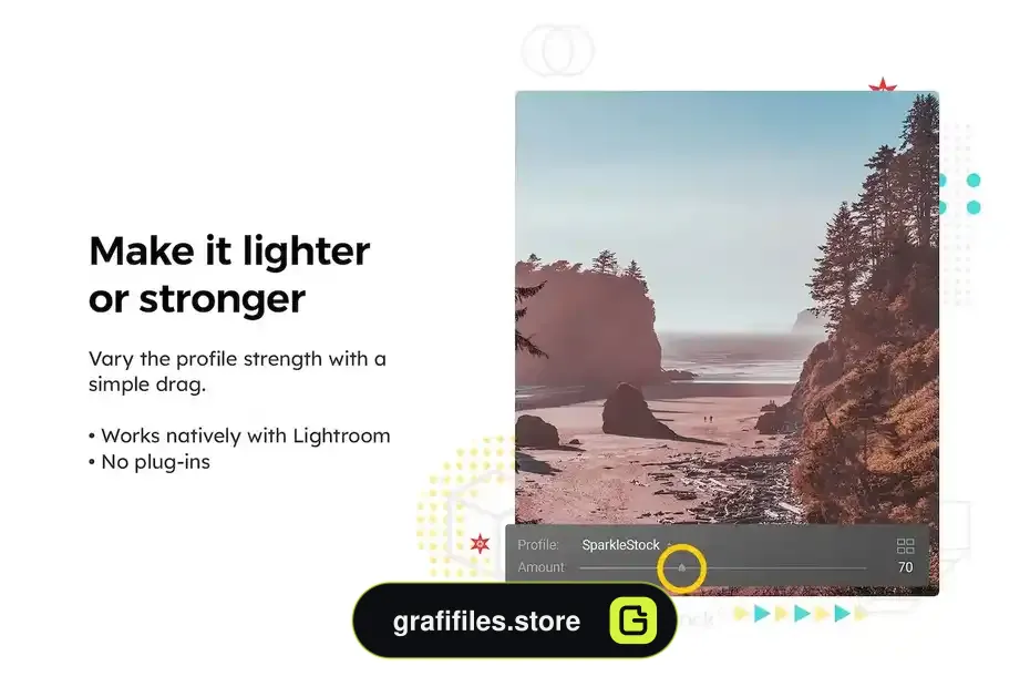 دانلود پریست رنگی لنداسکیپ انتزاعی Abstract Landscapes Lightroom Presets & LUTs - 14 پریست رنگی لنداسکیپ انتزاعی - 13